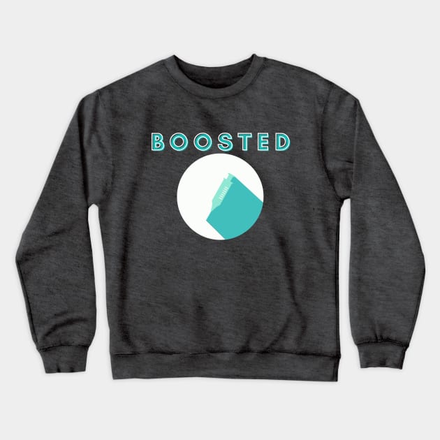 Boosted! Crewneck Sweatshirt by TJWDraws